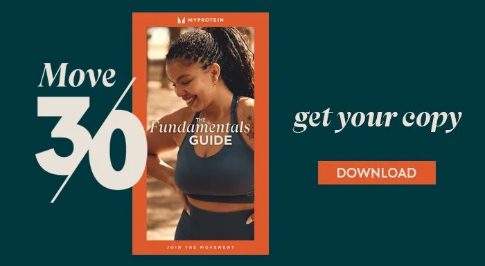 Myprotein Move 30 Fundamentals Guide banner: get your copy
