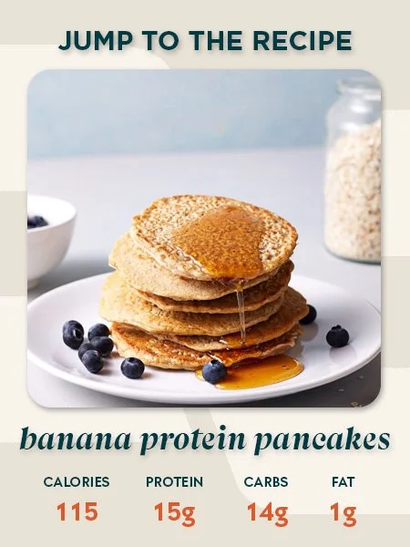 Jump to banana protein pancake recipe