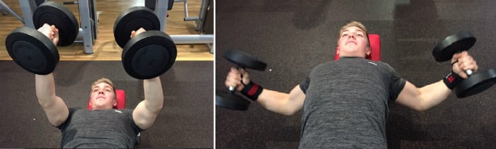 dumbbell chest fly
