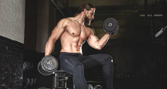 bicep curl mind muscle connection