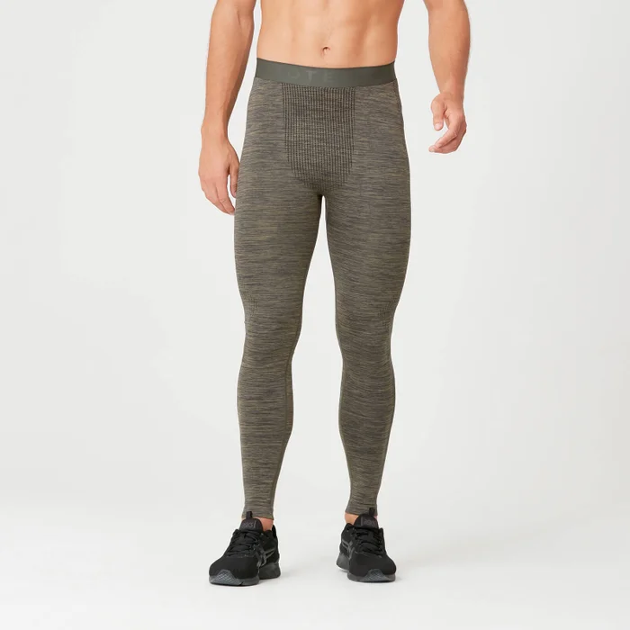 MP Men's Seamless Tights - Light Olive
