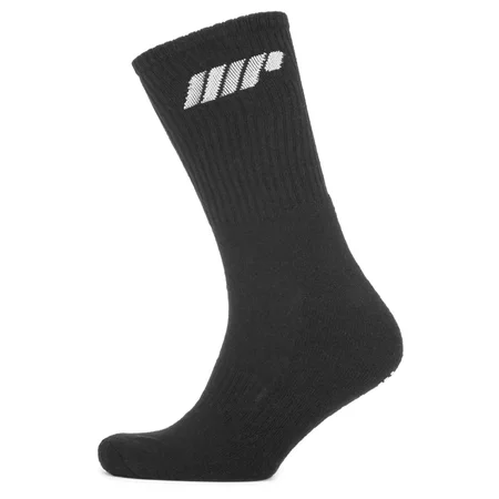 2 Pack Crew Socks - Slate Grey