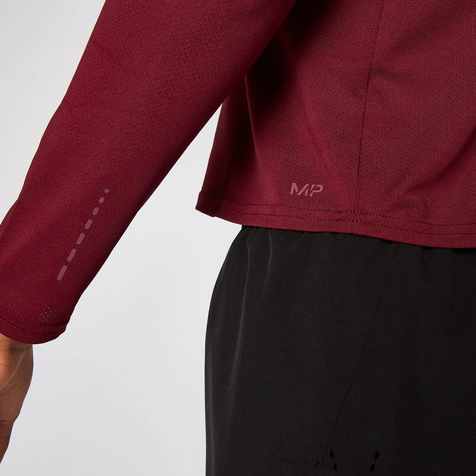 Dry-Tech Long-Sleeve Top - Oxblood - XS Image 5