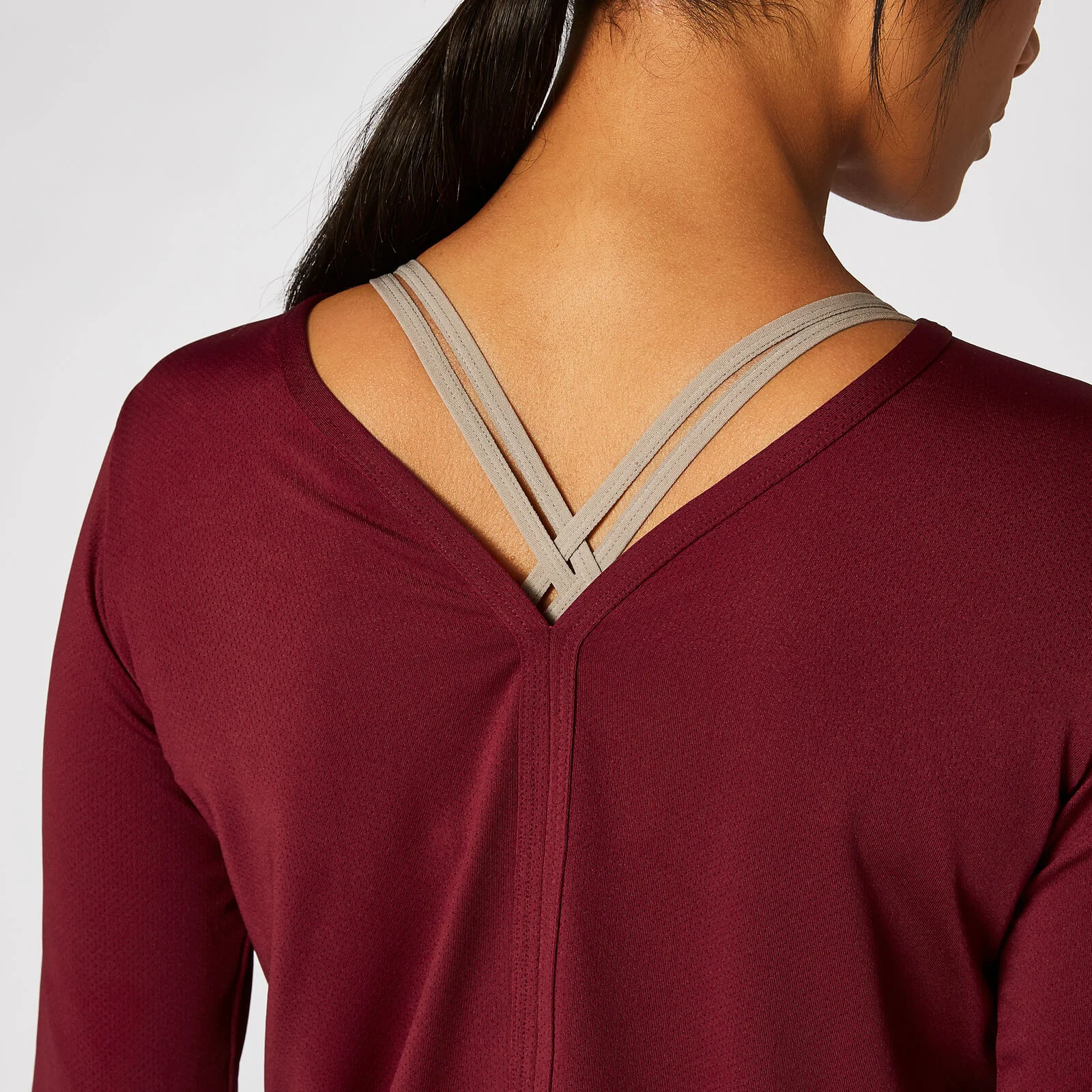 Dry-Tech Long-Sleeve Top - Oxblood - XS Image 4