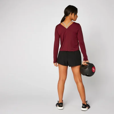 Dry-Tech Long-Sleeve Top - Oxblood - XS Image 6
