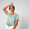 Twist Short Sleeve T-Shirt - Seafoam