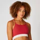 Icon Sports Bra - Red
