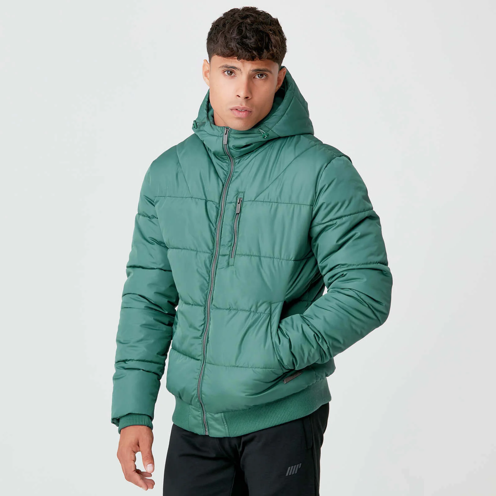 MP Men's Pro-Tech Protect Puffer Jacket - Pine - XS Image 1