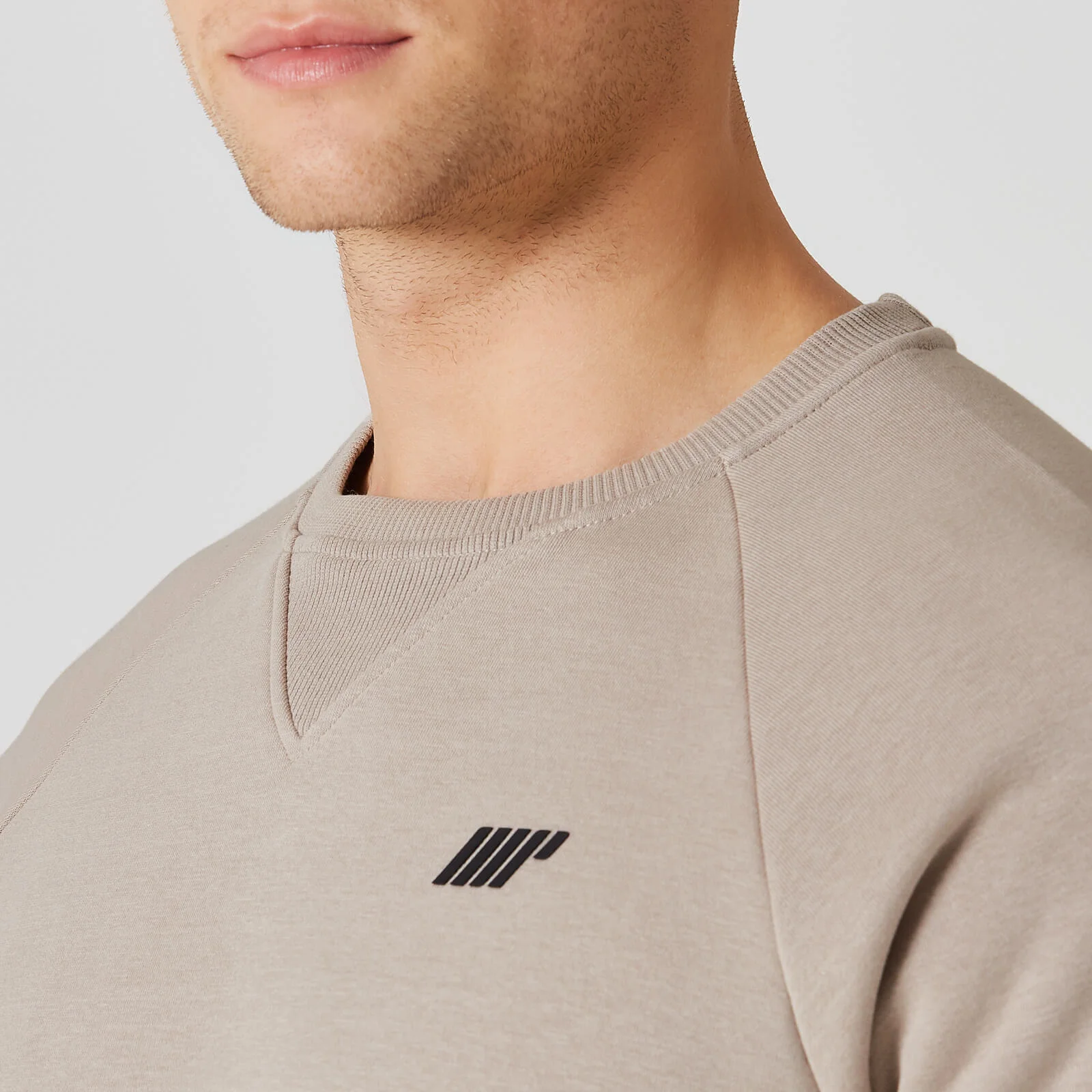 MP Men's Tru-Fit Crew Neck 2.0 - Taupe - XS Image 5