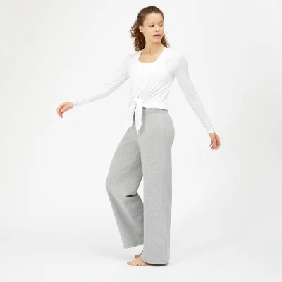 Luxe Lounge Boyfriend Joggers - Grey Marl - XS Image 6