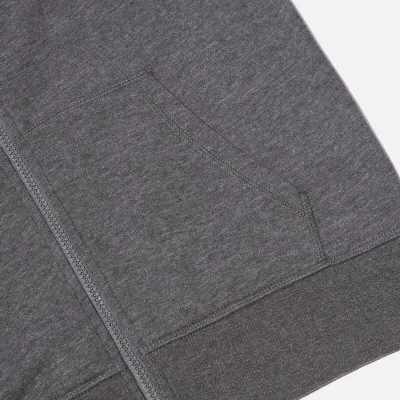 Tru-Fit Sleeveless Hoodie - Charcoal Marl - XS Image 8