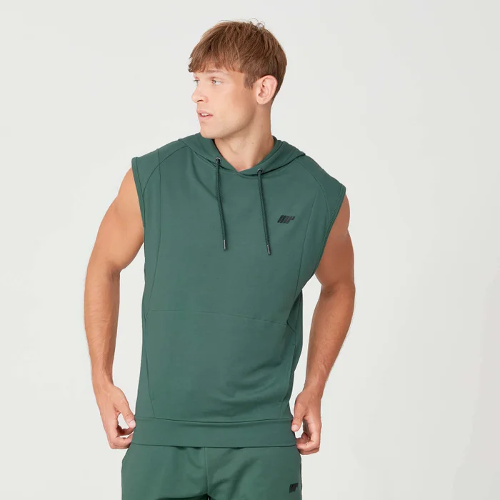 Form Sleeveless Hoodie - Pine