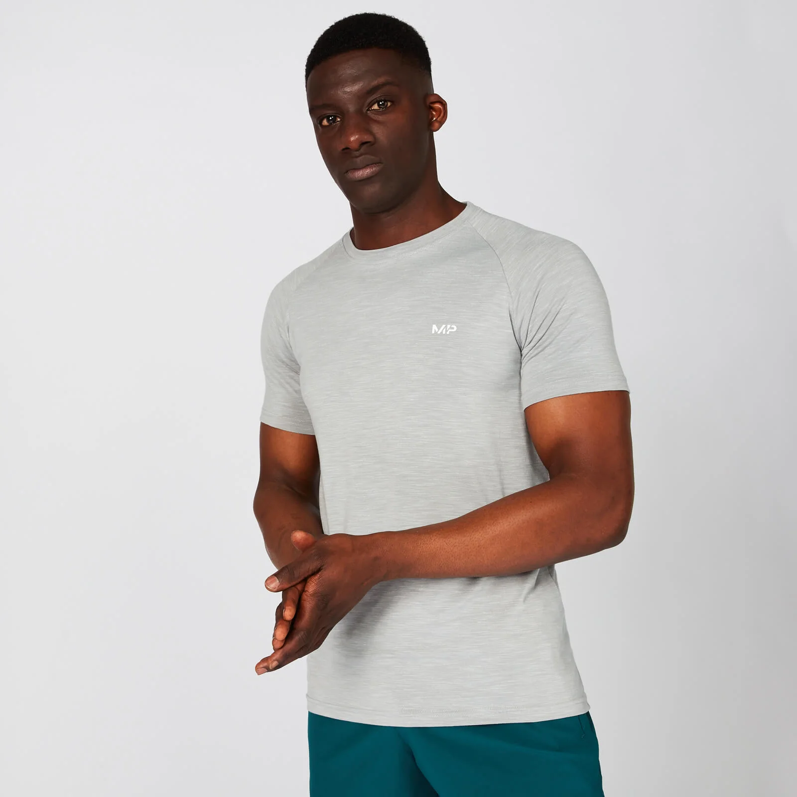 MP Men's Performance T-shirt - Chrome Marl - XS Image 1