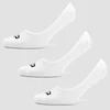 MP Women's Invisible Socks - White (3 Pack)
