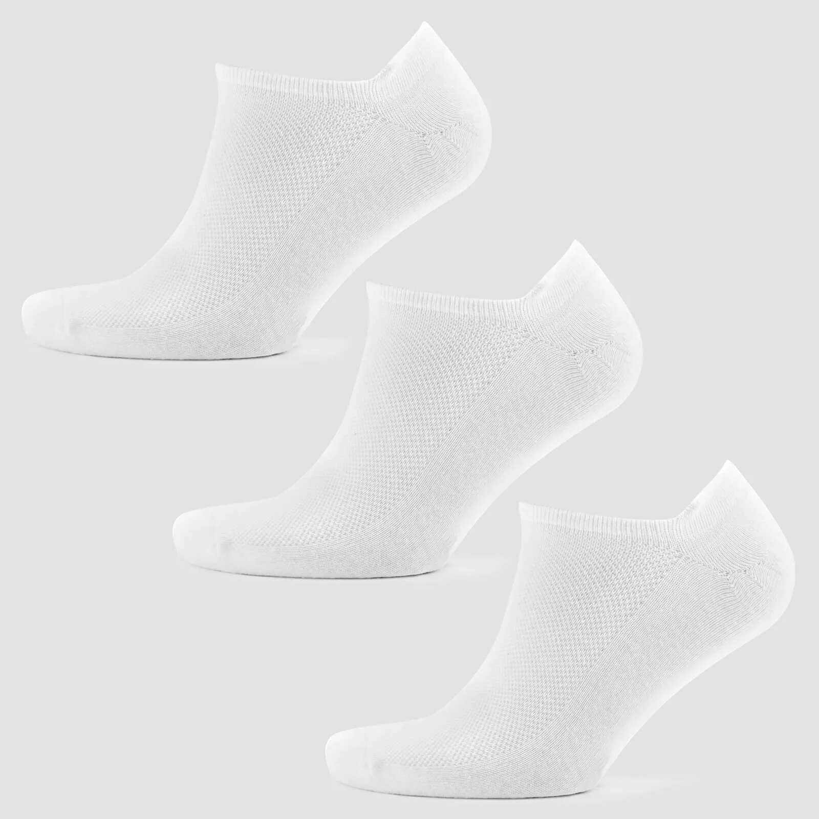 MP Men's Ankle Socks - White (3 Pack) - UK 6-8 Image 1