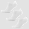 MP Men's Ankle Socks - White (3 Pack)
