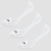MP Men's Invisible Socks - White (3 Pack)