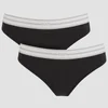 MP Women's Thong - Black (2 Pack)