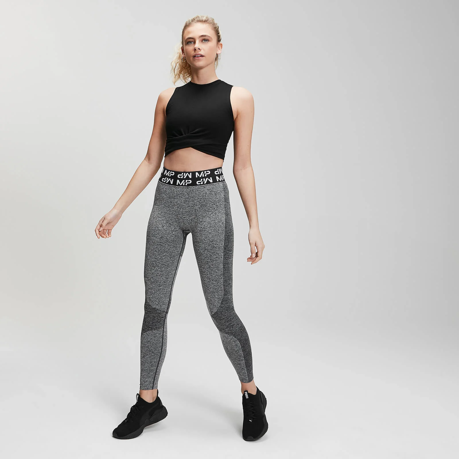 MP Women's Curve Leggings - Grey - XXS Image 3