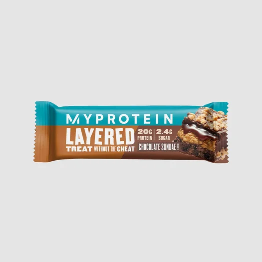 Layered Protein Bar - Chocolate Sundae