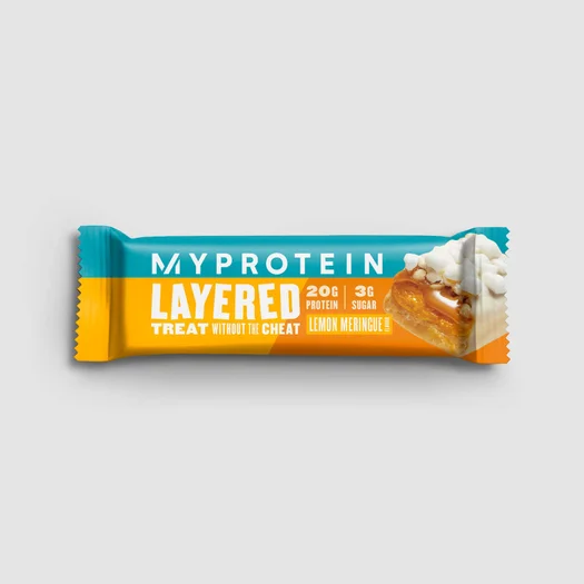 Layered Protein Bar - Lemon Meringue