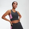 MP Women's Power Longline Crop Top - Slate