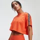 MP Power Women's Crop Tape T-Shirt - Flame