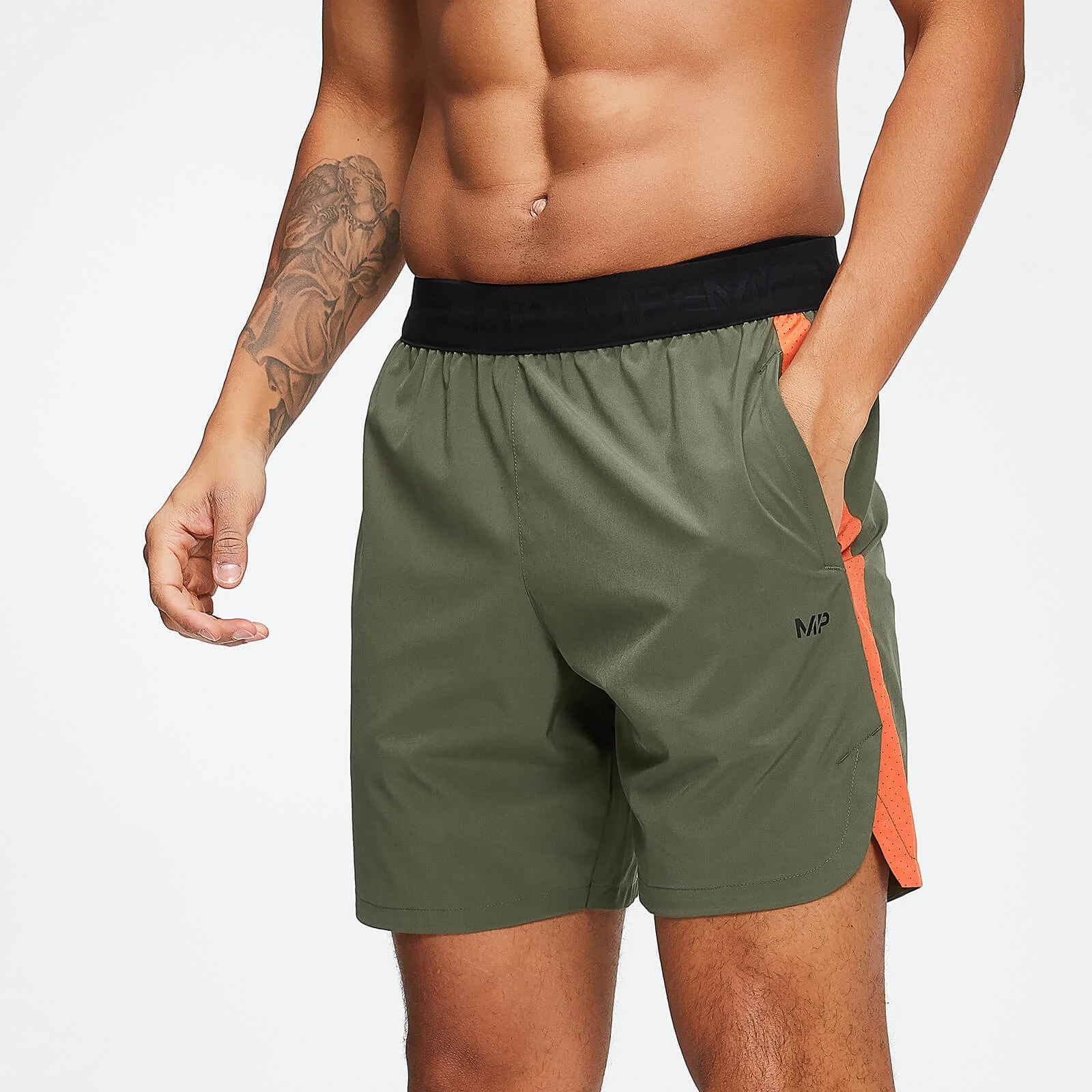 MP Men's Training Shorts - Army Green - XS Image 1