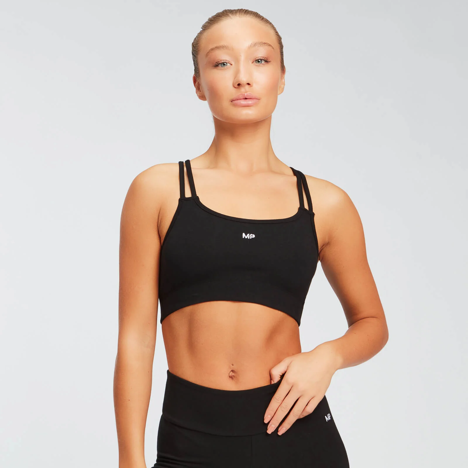 MP Women's Rest Day Sports Bra - Black - XS Image 1