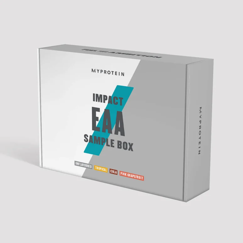 Impact EAA Sample Box - Unflavoured/Pink Grapefruit/Tropical/Cola
