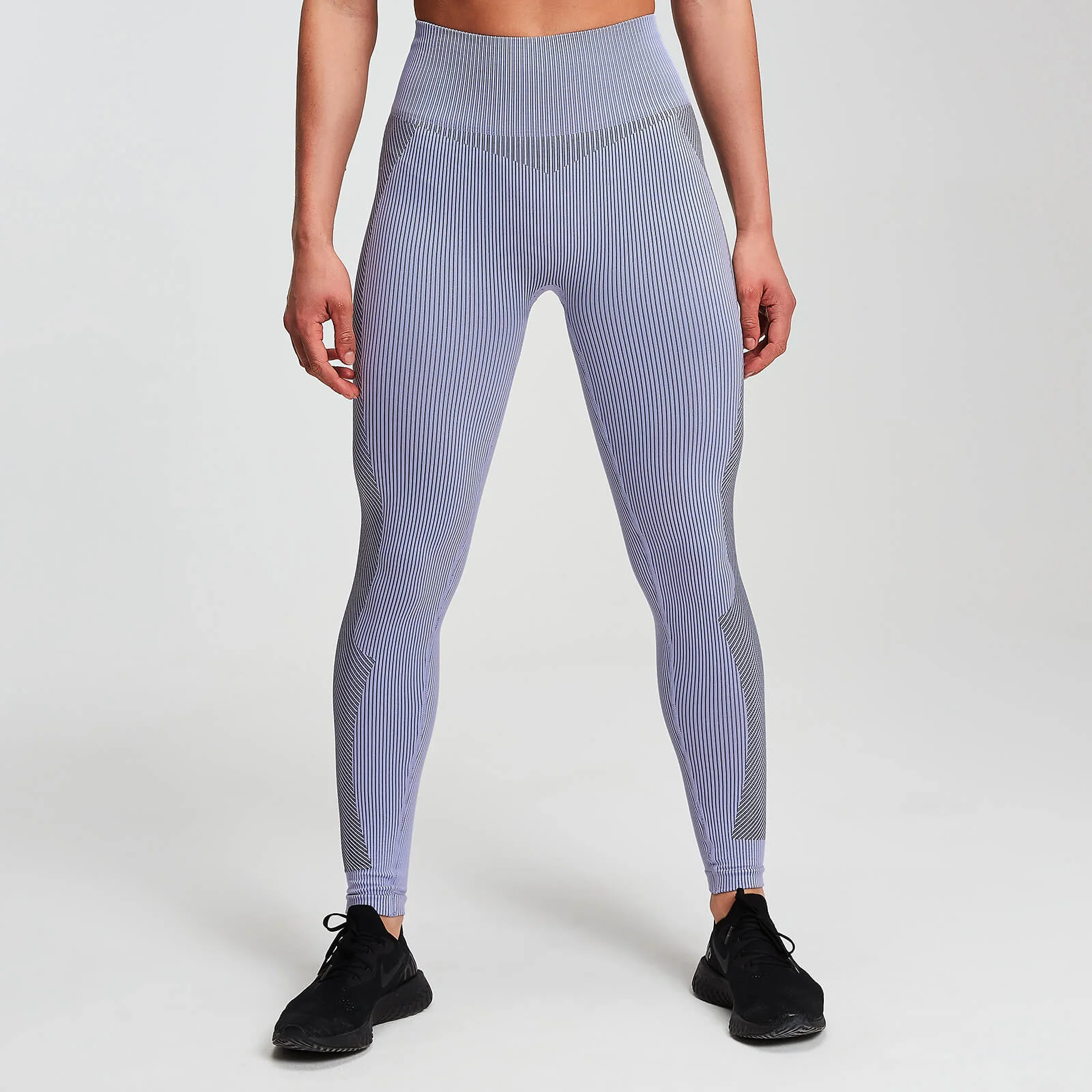 MP Women's Contrast Seamless Leggings - Wisteria - XS Image 1