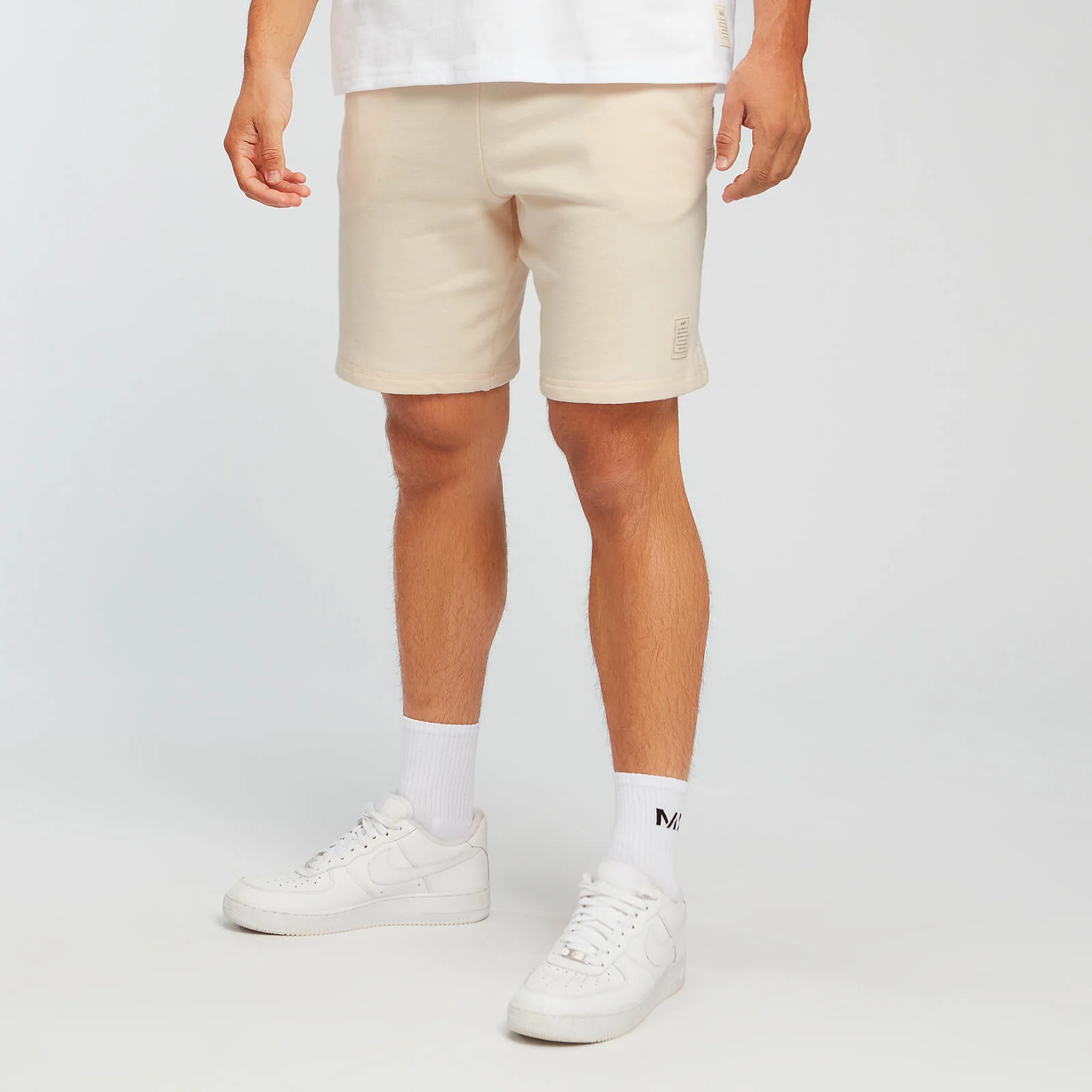 MP Men's A/WEAR Sweatshorts - Ecru - XS Image 1