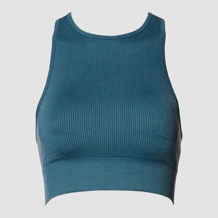 MP Women's Acid Wash Seamless Bra - Deep Lake