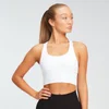 MP Women’s Shape Seamless Ultra Cross Strap Sports Bra - White