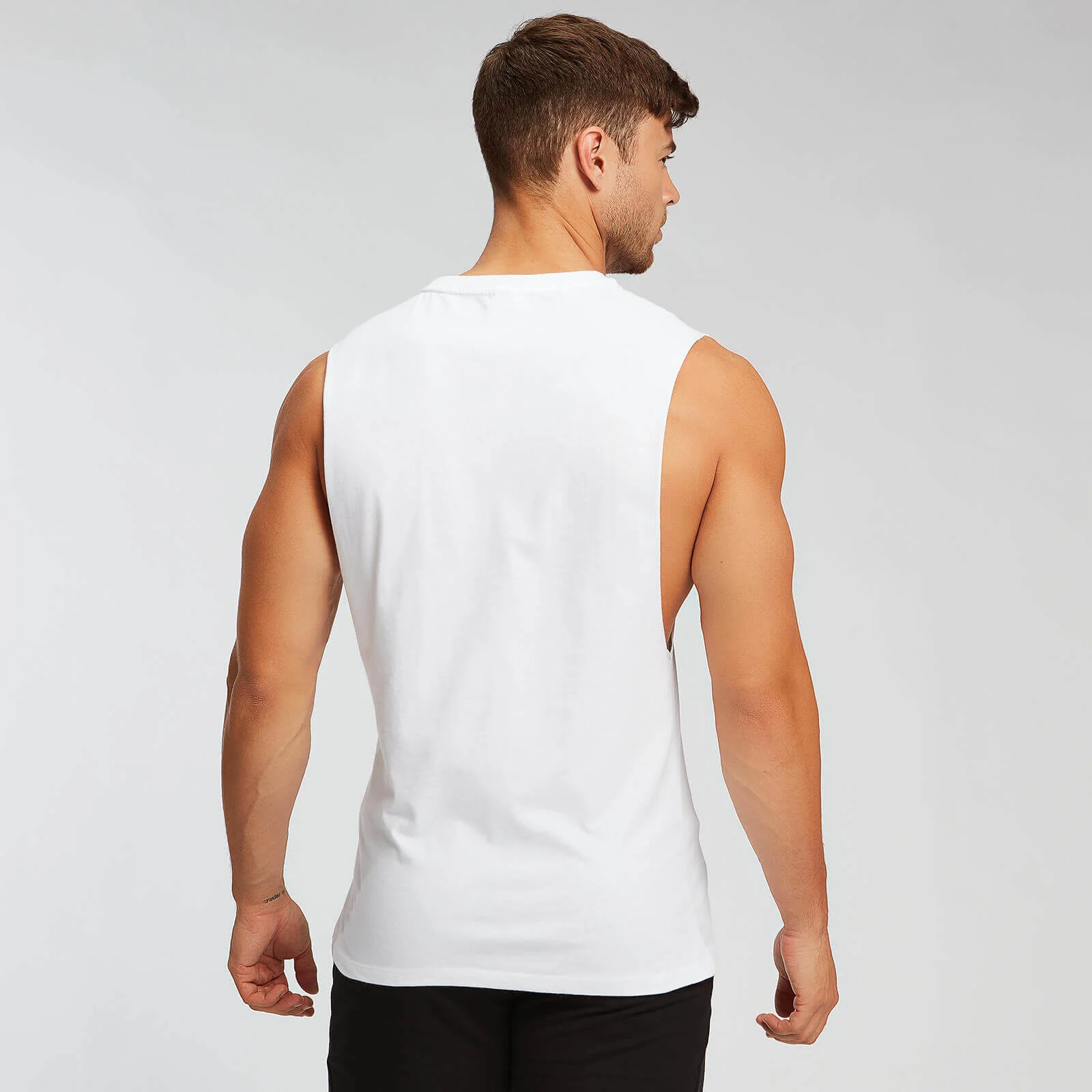 MP Men's Rest Day Tank Top - Black/White (2 Pack) - XXS Image 4