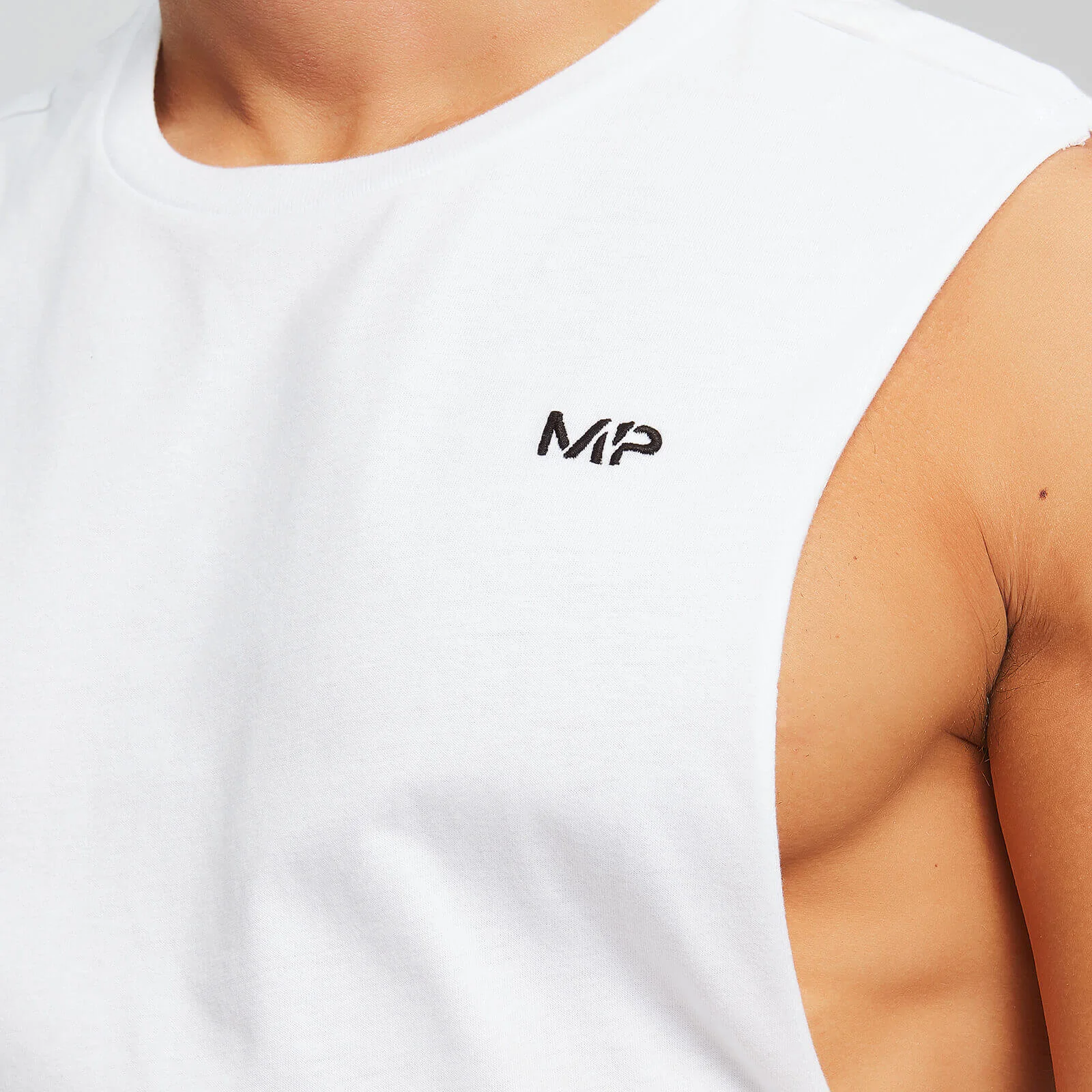 MP Men's Rest Day Tank Top - Black/White (2 Pack) - XXS Image 5