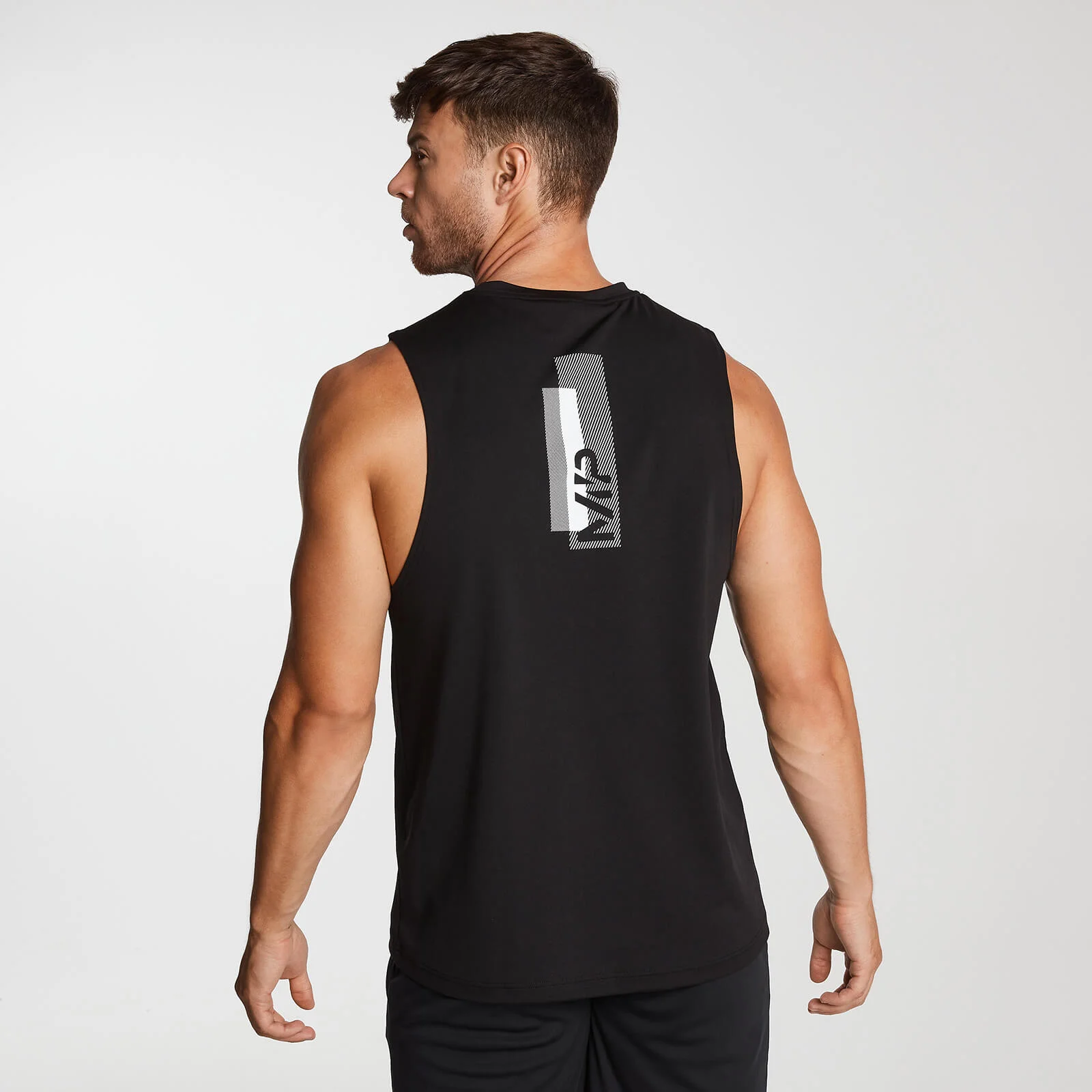 MP Men's Printed Training Tank - Black - XS Image 1