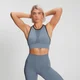 MP Women's Training Ribbed Seamless Sports Bra - Galaxy