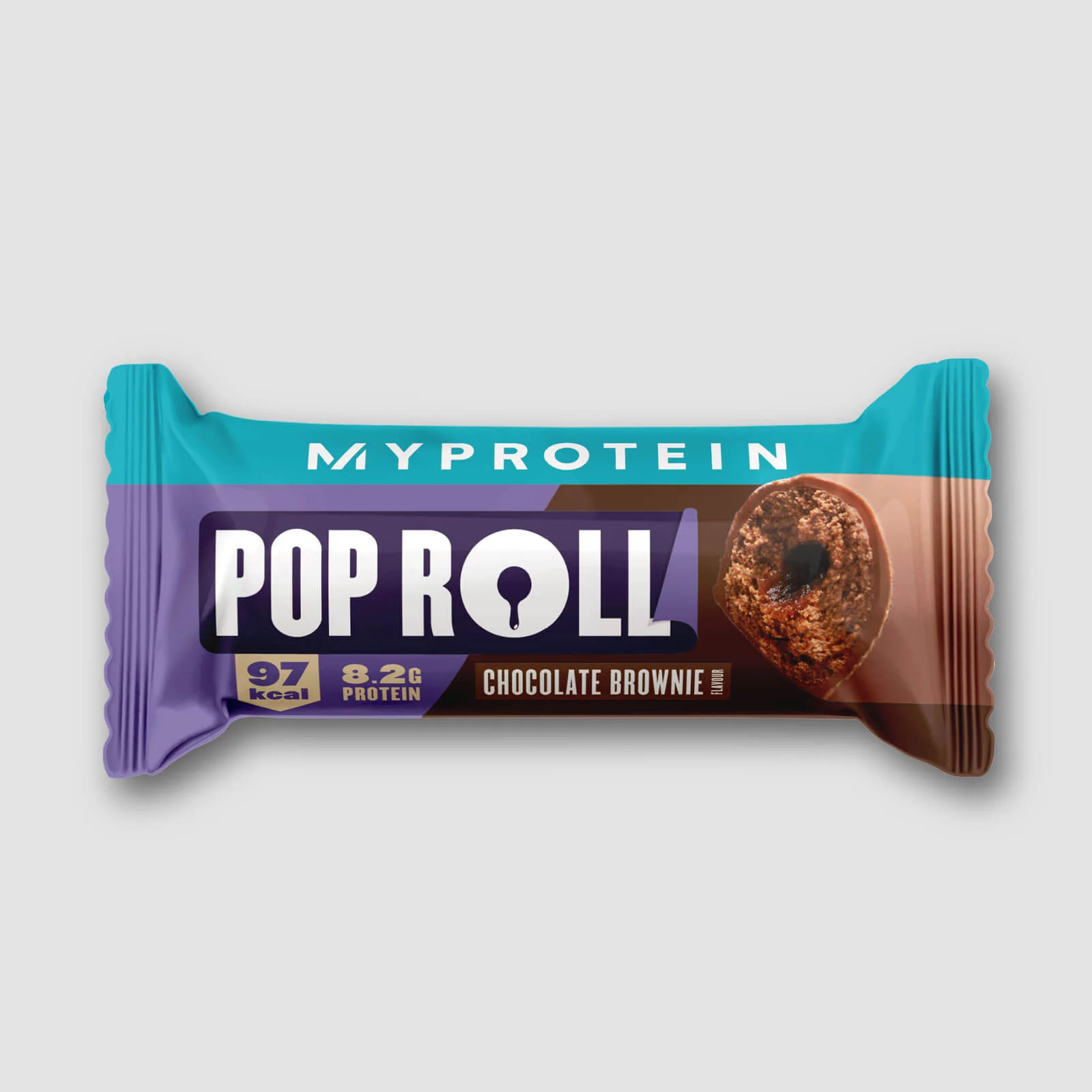 Pop Roll Protein Snack - 30g - Choc Brownie Image 1