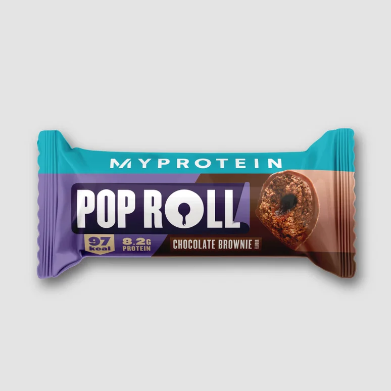 Pop Roll Protein Snack - 30g - Choc Brownie