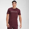 MP Men's Outline Graphic Short Sleeve T-Shirt - Washed Oxblood