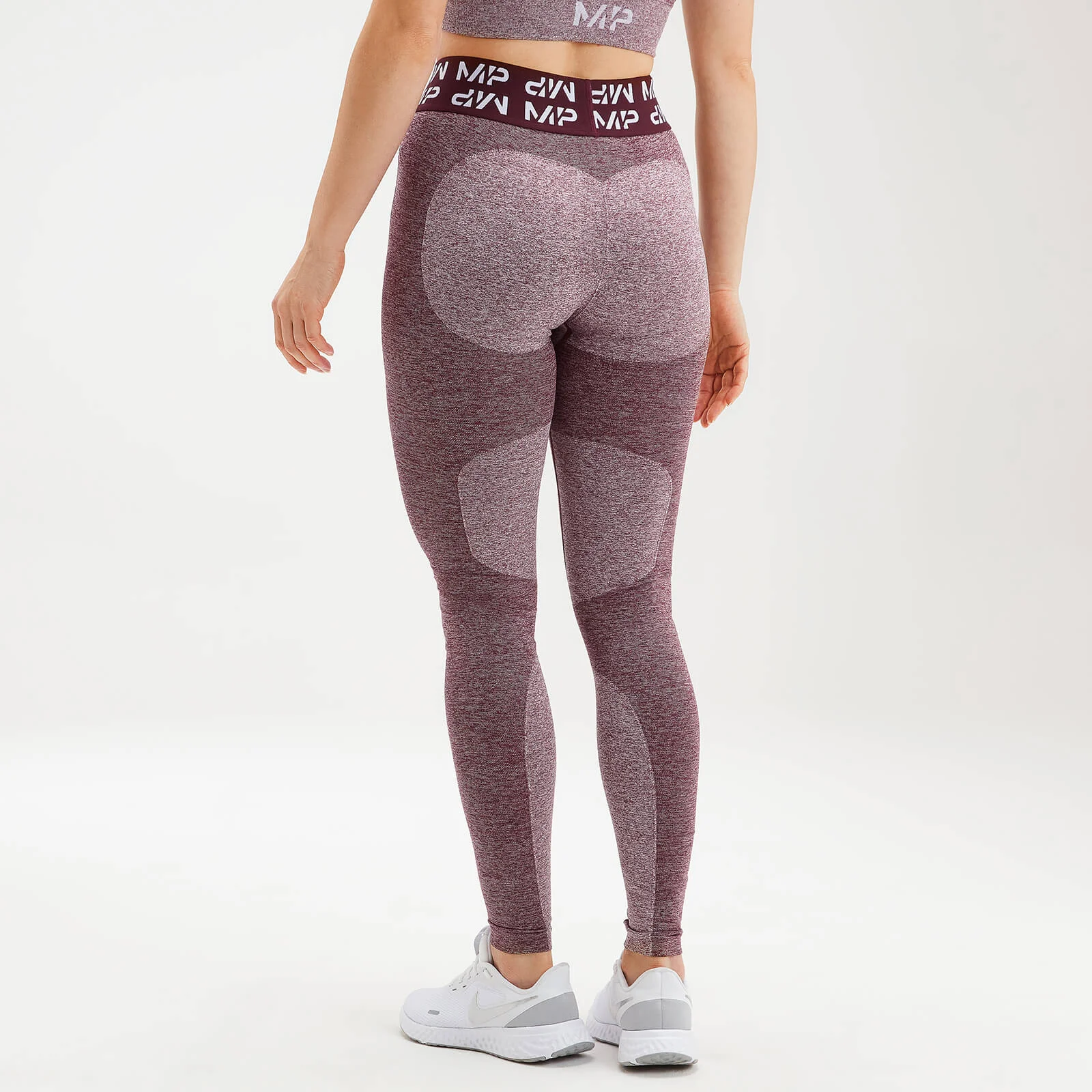 MP Women's Curve Leggings - Washed Oxblood - XXS Image 4