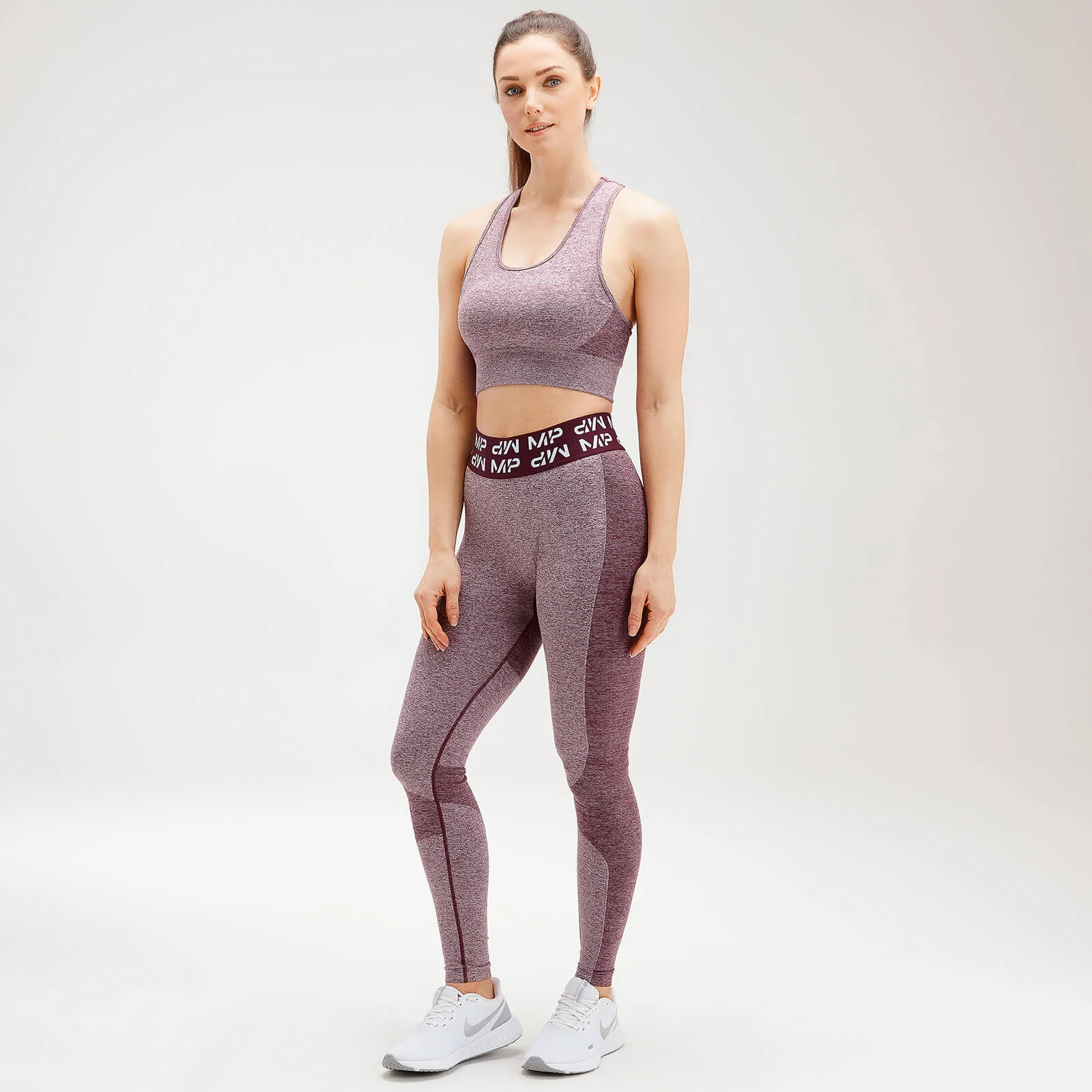 MP Women's Curve Leggings - Washed Oxblood - XXS Image 2