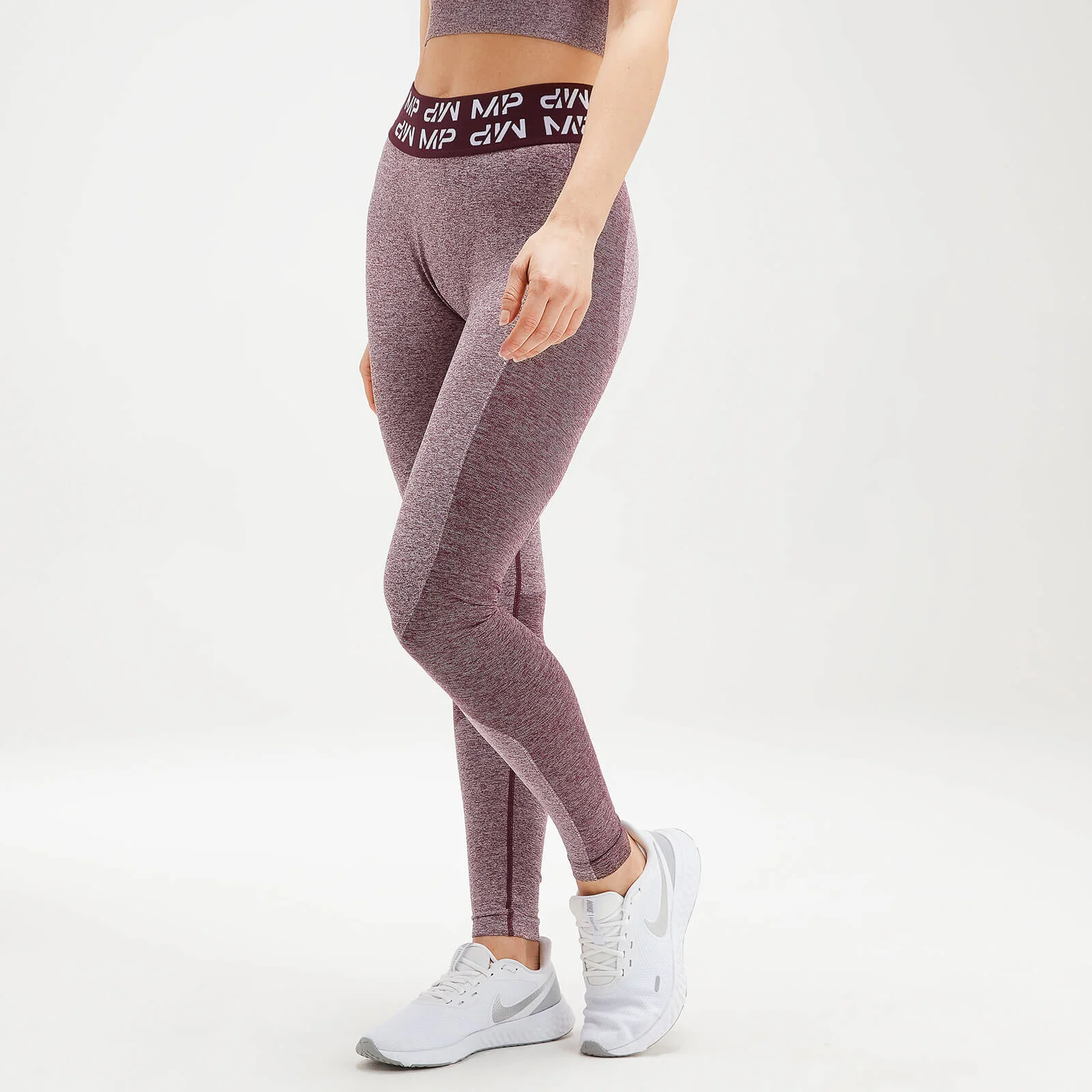 MP Women's Curve Leggings - Washed Oxblood - XXS Image 3