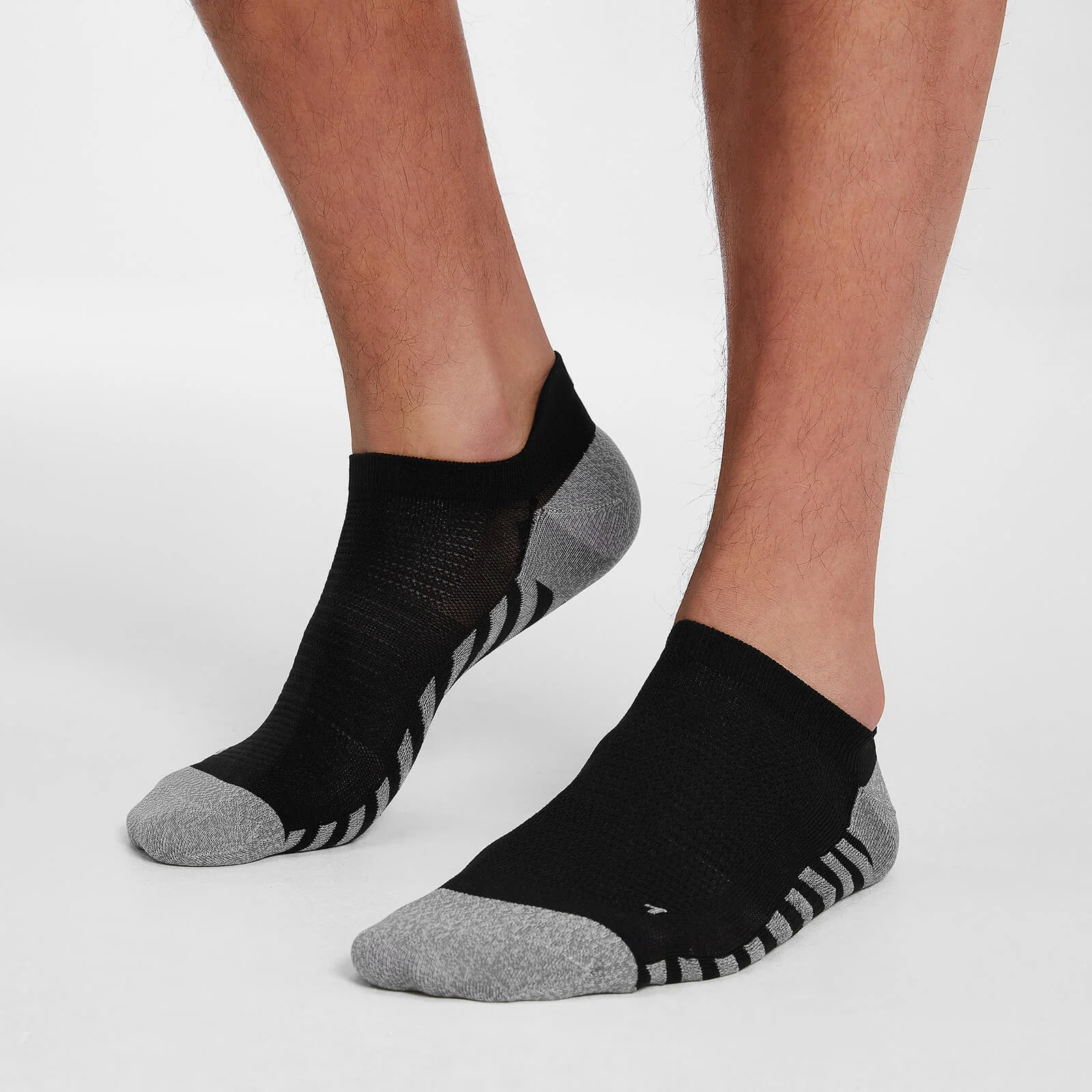 MP Running Anti Blister Socks – Black - UK 3-6 Image 1