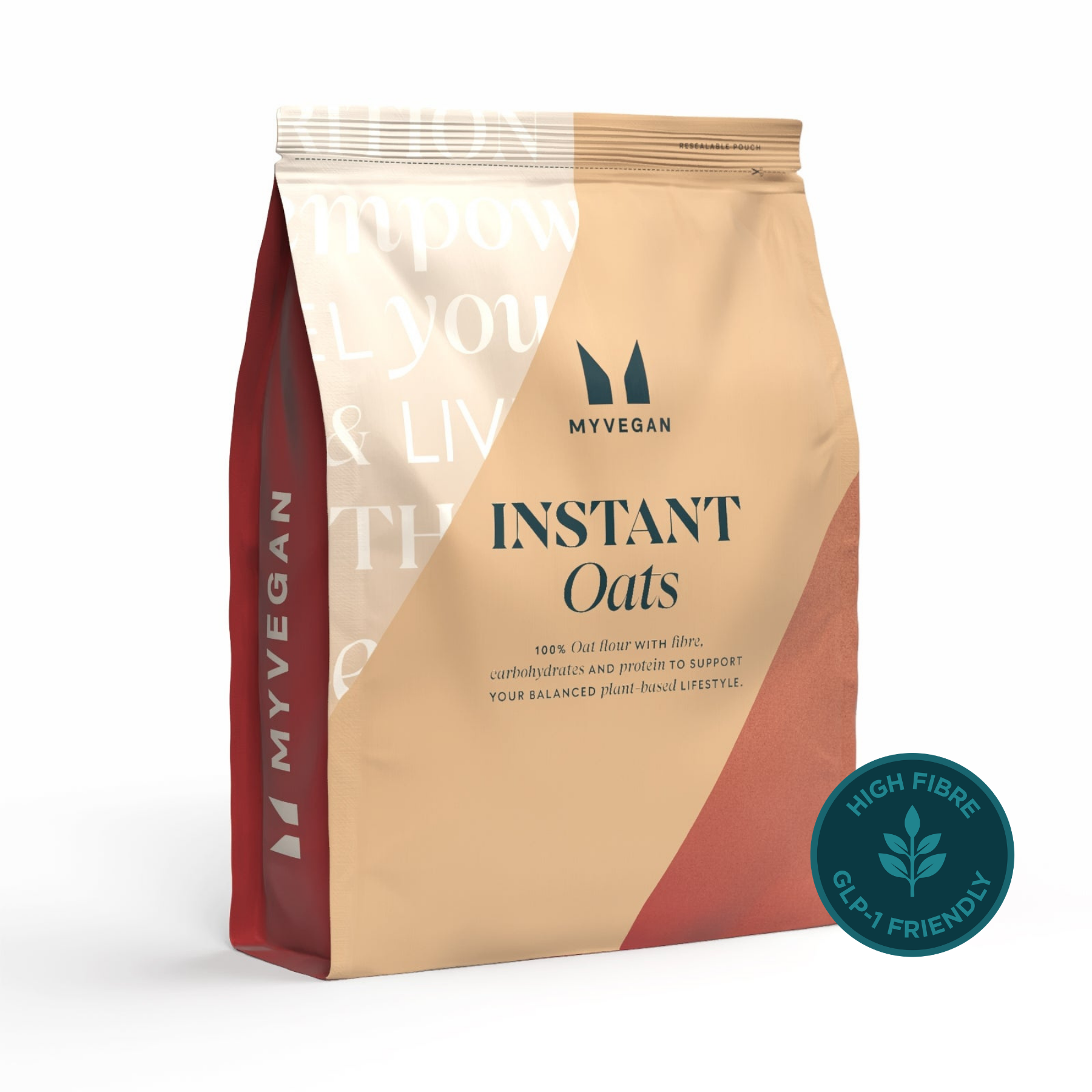 100% Instant Oats - 2.5kg - Unflavoured Image 1