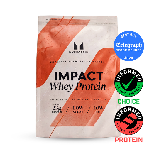 Impact Whey Protein Powder - 2.5KG - 83servings - Natural Chocolate