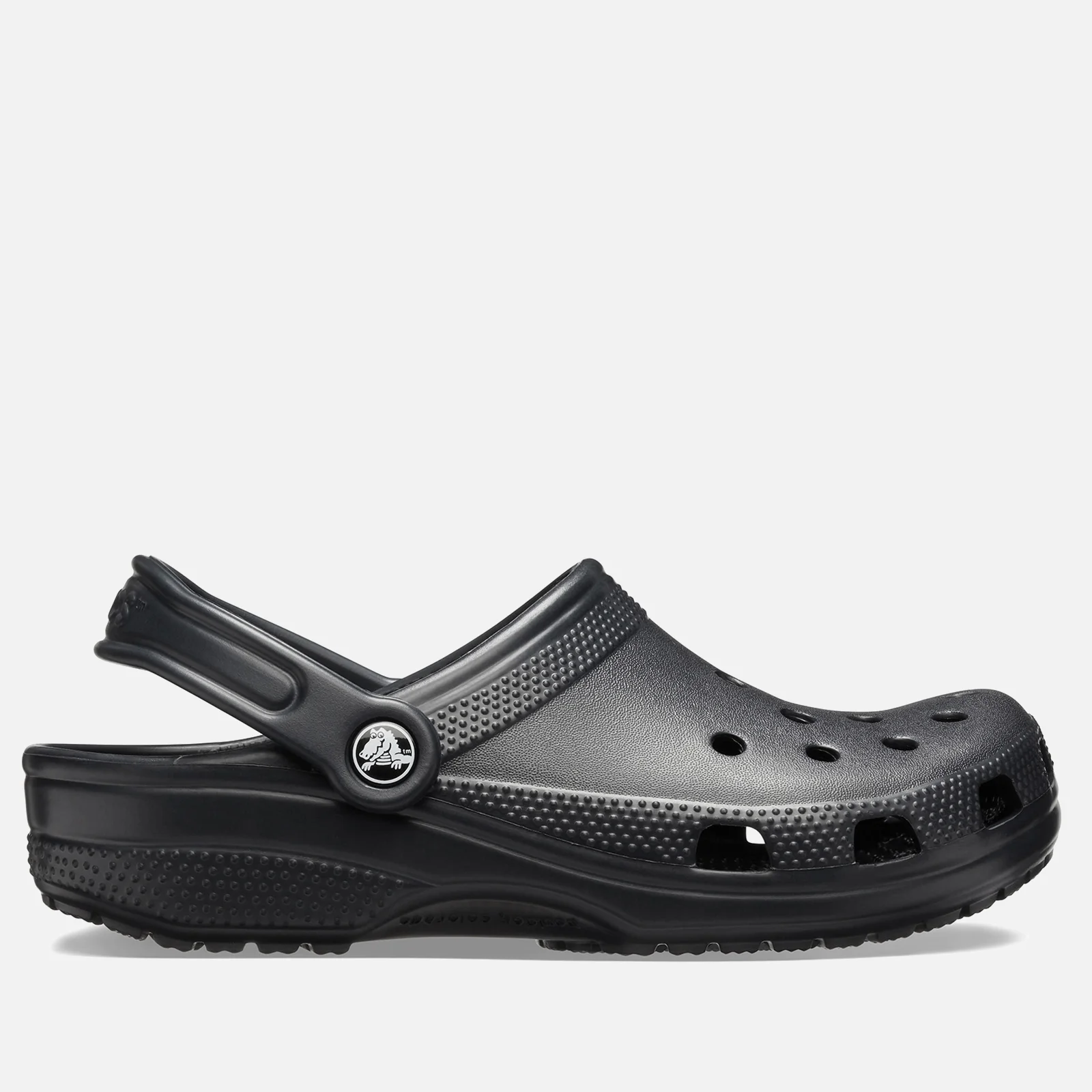 Crocs Unisex Classic Clog - Black - UK M3W4 Image 1