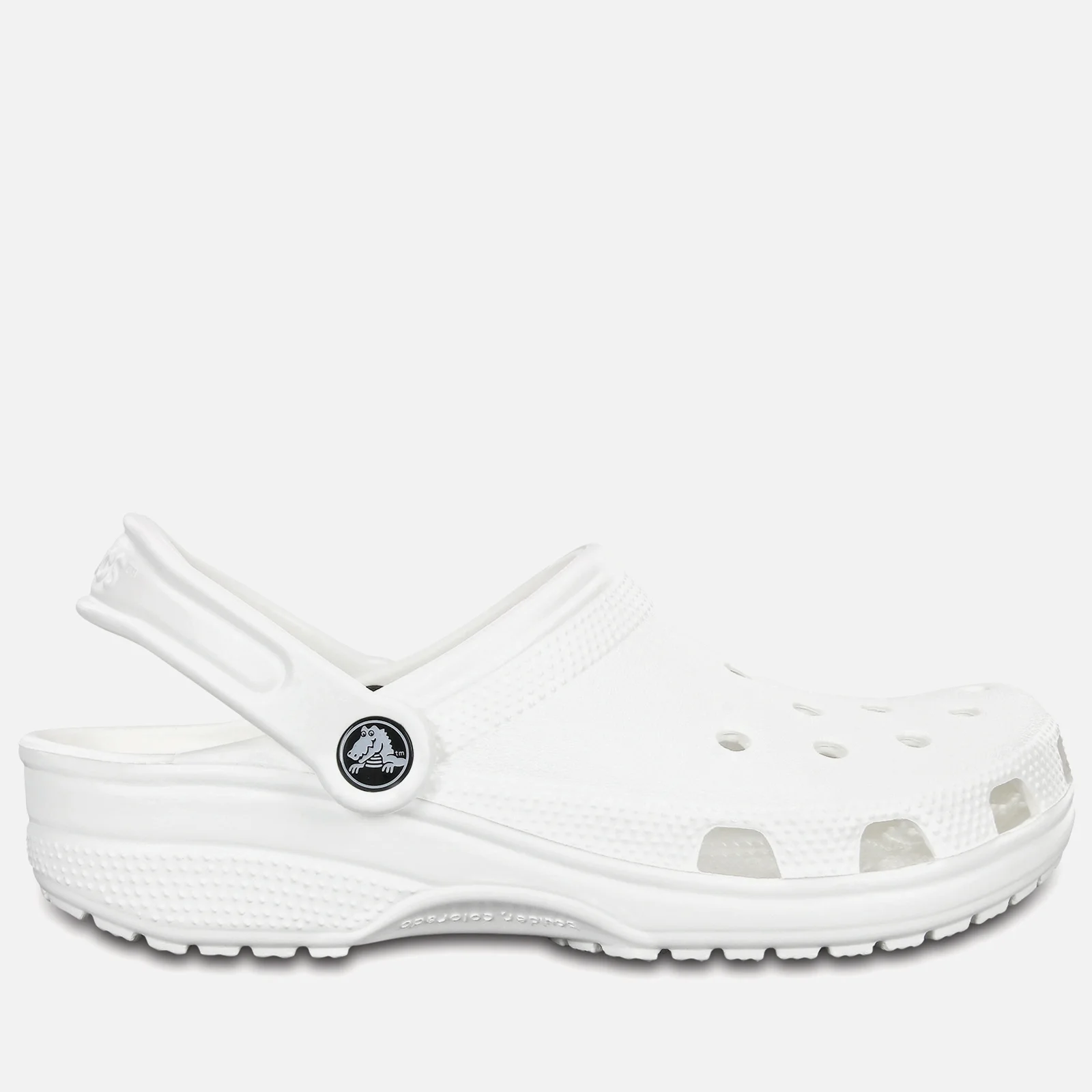Crocs Unisex Classic Clog - White - UK M10 Image 1