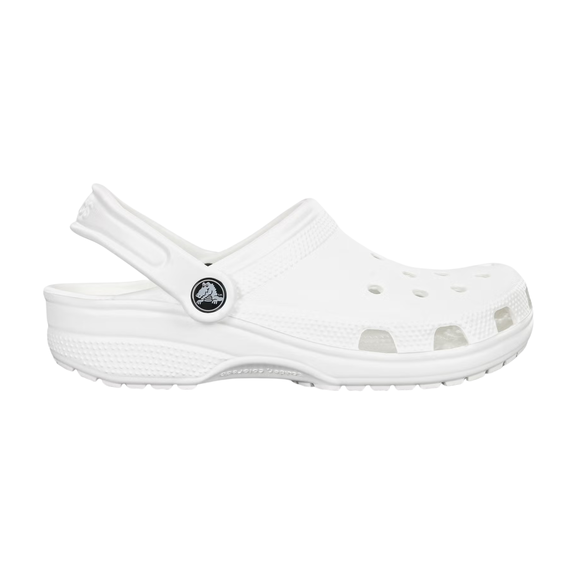 Crocs Unisex Classic Clog - White - UK M6W7 Image 1
